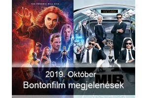 BONTONFILM 2019. októberi DVD és Blu-ray megjelenések!
