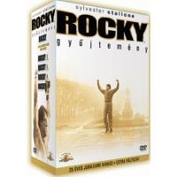 Rocky gyűjtemény (Rocky 1-6. - 6 DVD) *Díszdobozos kiadás* *Antikvár-Kiváló állapotú*