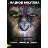 A majmok bolygója - a trilógia (3 DVD)