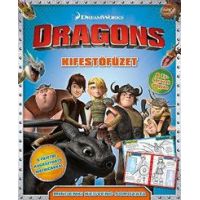 DreamWorks - Dragons - kifestőfüzet matricákkal