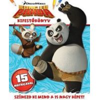 DreamWorks - Kung Fu Panda - kifestőkönyv matricákkal