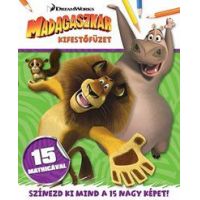 DreamWorks - Madagaszkár - kifestőfüzet matricákkal