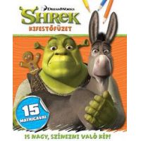 DreamWorks - Shrek - kifestőfüzet matricákkal