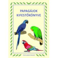 Papagájok kifestőkönyve
