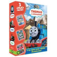 Thomas, a gőzmozdony - Három egész estés film díszdobozban (3 DVD