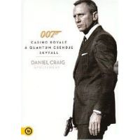 James Bond - Daniel Craig Bond-gyűjtemény (Casino Royale, A Quantum csendje, Skyfall) (3 DVD)