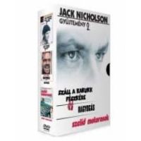Jack Nicholson Gyűjtemény 2. Klasszikusok (száll a kakukk fészkére, Ragyogás, Szelíd motorosok) (DVD)