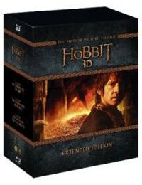 A hobbit trilógia (bővített változatok gyűjteménye (6 Blu-ray 3D + 9 Blu-ray) *21820*