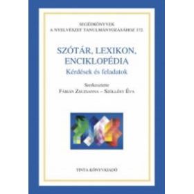 Szótár, lexikon, enciklopédia