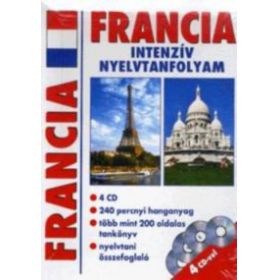 Francia intenzív nyelvtanfolyam - 4 CD-vel