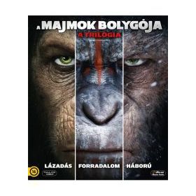 A majmok bolygója - a trilógia (3 Blu-ray)