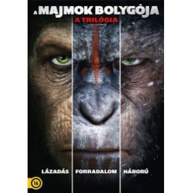 A majmok bolygója - a trilógia (3 Blu-ray) - limitált, fémdobozos változat (steelbook)