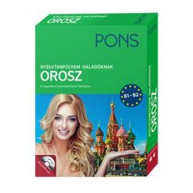 PONS Nyelvtanfolyam haladóknak - Orosz (könyv+CD)