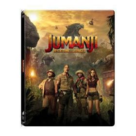 Jumanji - Vár a dzsungel (BD3D Blu-ray + BD) - limitált, fémdobozos változat (steelbook)