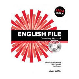 English File Elementary Workbook with Key with CD-ROM + iChecker (Pack)
