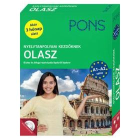 PONS Nyelvtanfolyam kezdőknek - Olasz (könyv+CD)