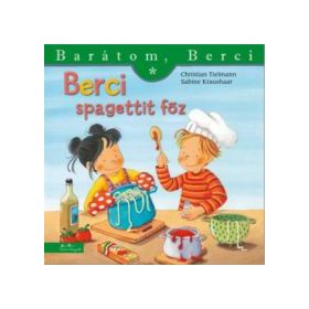Berci spagettit főz