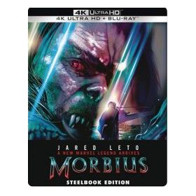 Morbius (4K UHD + Blu-ray) - limitált, fémdobozos változat (steelbook)