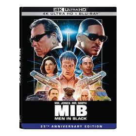 Men In Black - Sötét zsaruk - 25 éves jubileumi kiadás (4K UHD + Blu-ray) - limitált, fémdobozos változat (steelbook)