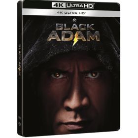 Black Adam - limitált, fémdobozos változat (UHD steelbook) (4K UHD Blu-ray + BD)
