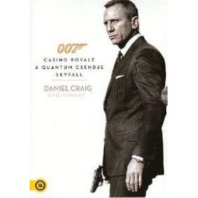 James Bond - Daniel Craig Bond-gyűjtemény (Casino Royale, A Quantum csendje, Skyfall) (3 DVD)