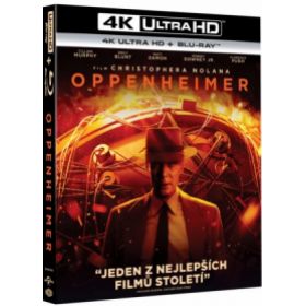Oppenheimer (4K UHD BD+ Blu-ray+bonus disk) *Angol hangot és Angol feliratot tartalmaz*