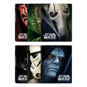 Star Wars - A teljes sorozat (I-VI. rész) (6 Blu-ray) - limitált, fémdobozos változat (steelbook)