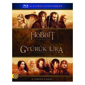 Középfölde gyűjtemény (6 Blu-ray) - Hobbit és Gyűrűk Ura trilógia