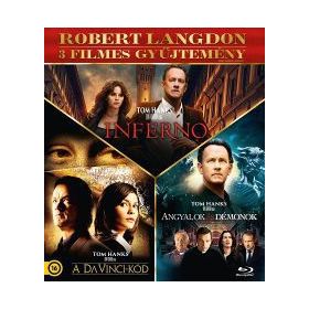 Robert Langdon 3 filmes gyűjtemény (Blu-Ray)