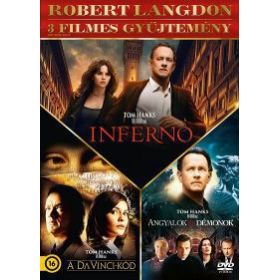 Robert Langdon 3 filmes gyűjtemény (DVD)