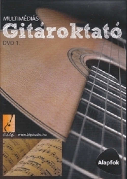 Multimédiás gitároktató 1. - Alapfok (DVD)
