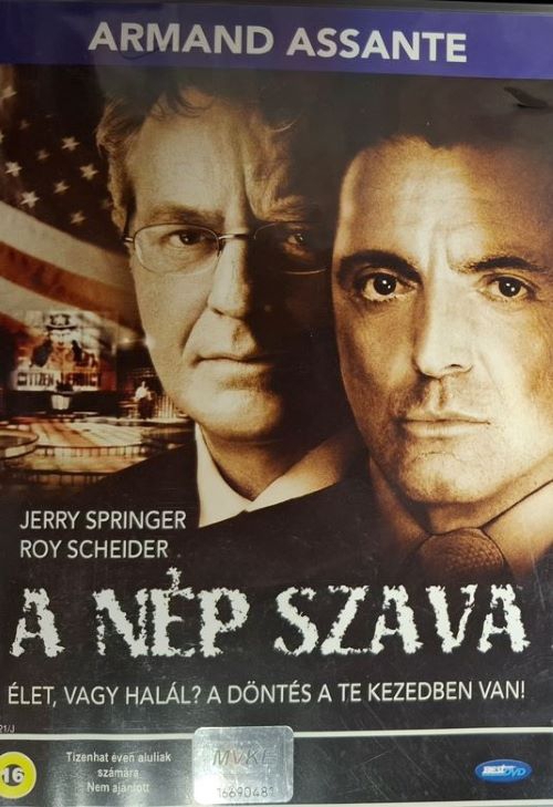 A nép szava (DVD) *Armand Assante - Roy Scheider - Antikvár - Kiváló állapotú*