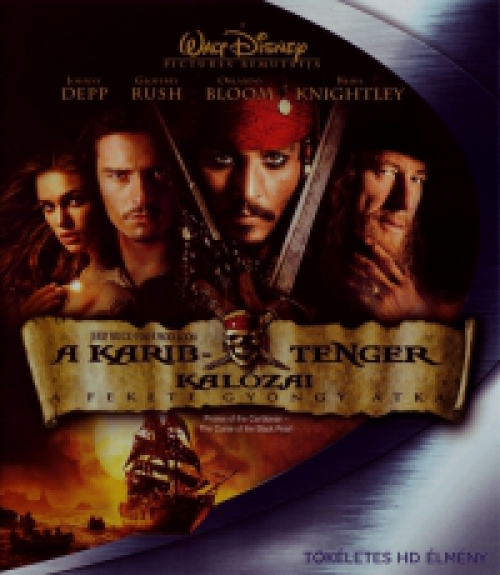 A Karib-tenger kalózai - A fekete gyöngy átka (Blu-ray) *Magyar kiadás - Antikvár - Kiváló állapotú*