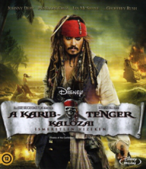 A Karib-tenger kalózai: Ismeretlen vizeken (Blu-ray) *Magyar kiadás - Antikvár - Kiváló állapotú*