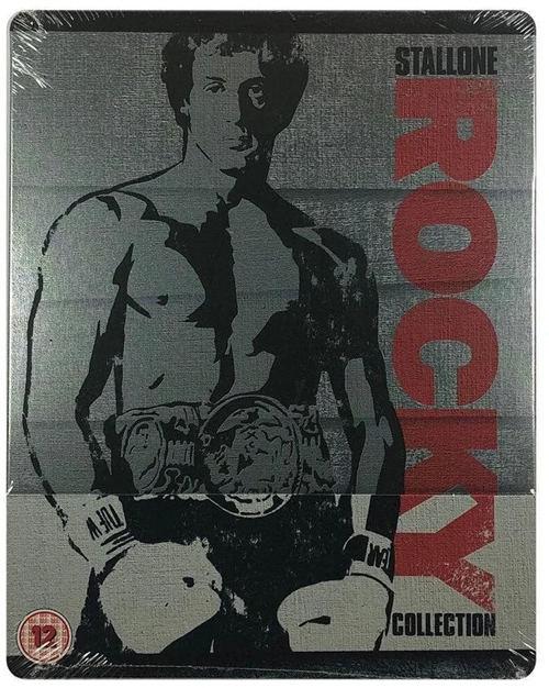 Rocky 2-5 gyűjtemény (6 Blu-ray) *Limitált fémdobozos kiadás - Steelbook*  *Import - Magyar szinkronnal*