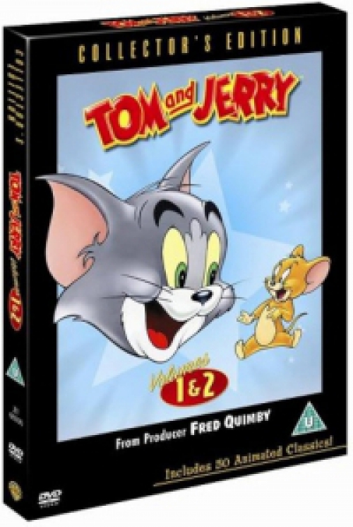 Tom és Jerry - A nagy Tom és Jerry gyûjtemény 1-4. (2 DVD) *Antikvár - Kiváló állapotú*