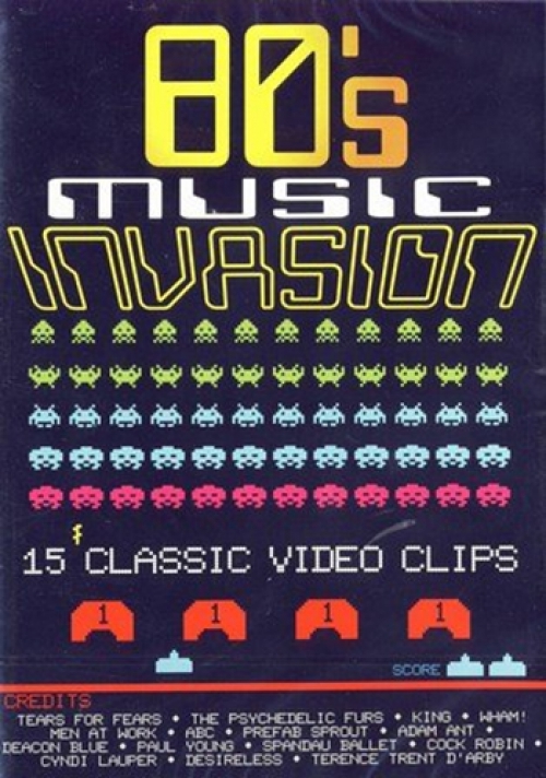 80s Music Invasion - 15 Classic Video Clips  (DVD) *Antikvár - Kiváló állapotú*
