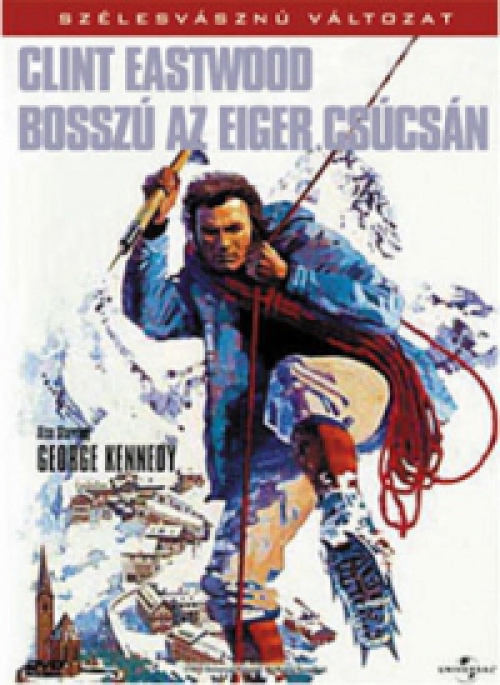 Bosszú az Eiger csúcsán (DVD) *Magyar kiadás - Clint Eastwood - George Kennedy - Antikvár - Kiváló állapotú*
