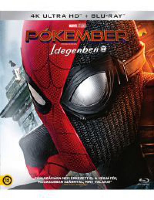 Pókember: Idegenben (4K UHD Blu-ray BD)  *Magyar kiadás - Antikvár - Kiváló állapotú*