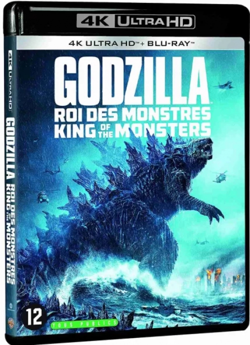 Godzilla 2: Szörnyek királya (4K UHD + Blu-ray) *Magyar kiadás - Antikvár - Kiváló állapotú*