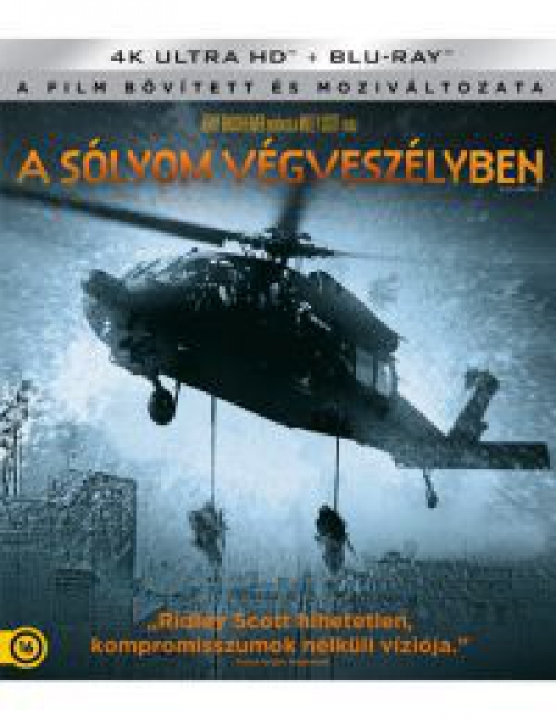 A Sólyom végveszélyben (4K UHD + Blu-ray)  *Magyar kiadás - Szinkronizált - Antikvár - Kiváló állapotú*