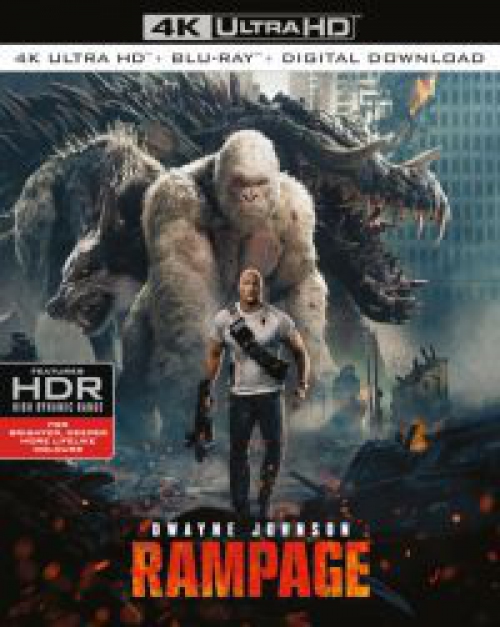 Rampage: Tombolás (4K UHD + Blu-ray)