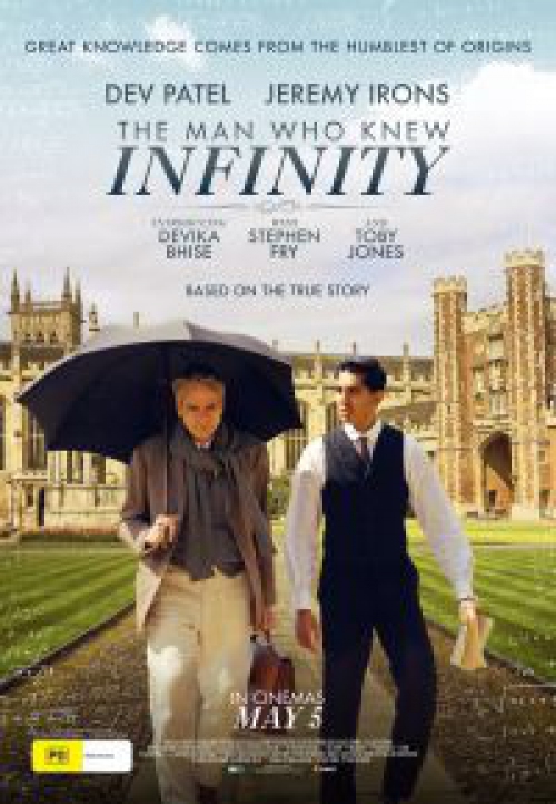 Az ember, aki ismerte a végtelent (DVD) *Dev Patel - Jeremy Irons - Antikvár - Kiváló állapotú*