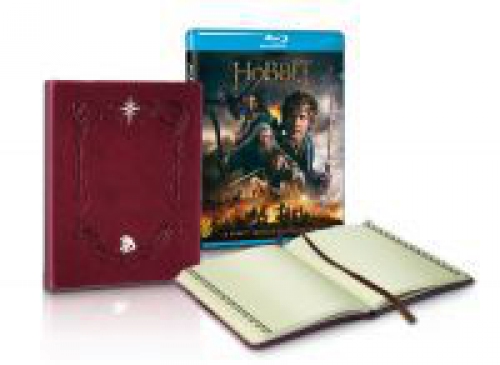 A hobbit: Az öt sereg csatája - duplalemezes, extra változat (2 Blu-ray) + Bilbó naplója  *Magyar kiadás - Antikvár - Kiváló állapotú*