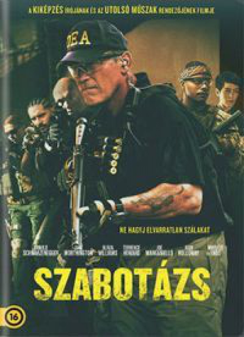 Szabotázs (2014) (DVD) *Antikvár - Kiváló állapotú* 