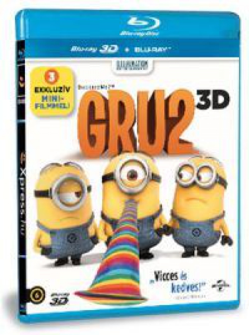 Gru 2. (Blu-ray3D + Blu-ray)