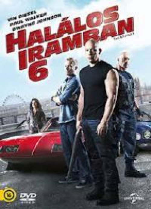 Halálos iramban 6. (DVD) *Import - Magyar szinkronnal*