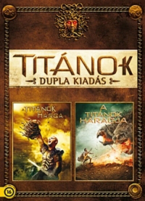 A Titánok harca / A Titánok haragja (2 DVD) *Antikvár-Kiváló állapotú* 