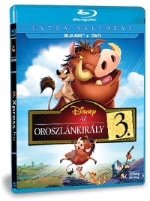 Az oroszlánkirály 3: Hakuna Matata (Blu-ray) *Magyar kiadás -Bontatlan - Antikvár*