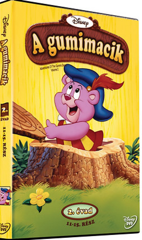 A gumimacik - 2. évad 11-15. rész (DVD) *Antikvár -Kiváló állapotú*